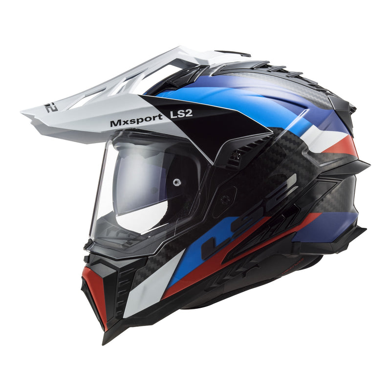 LS2 MX701C Explorer Carbon Frontier - Blue / Black 06 Size 3XL 66cm