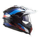 LS2 MX701C Explorer Carbon Frontier - Blue / Black 06 Size Medium 58cm