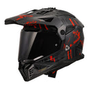 LS2 MX702 Pioneer II Crazy - Black / Grey / Red Size 2XL 64cm