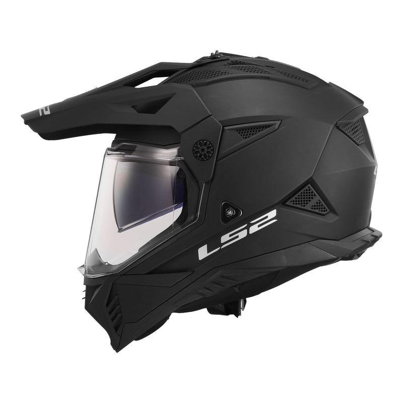 LS2 MX702 Pioneer II Helmets - Matte Black 06 Size Large 60cm