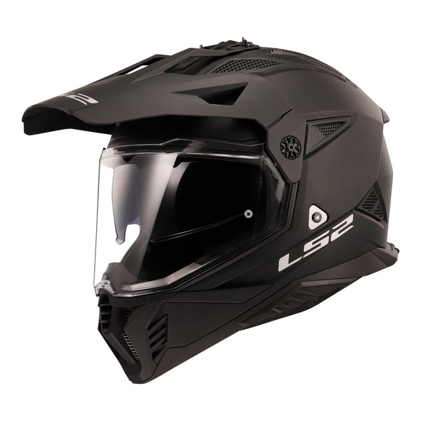 LS2 MX702 Pioneer II Helmets - Matte Black 06 Size Small 56cm