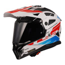 LS2 MX702 Pioneer II Namib - White / Red / Blue 06 Size Medium 58cm