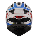 LS2 MX702 Pioneer II Namib - White / Red / Blue 06 Size Medium 58cm
