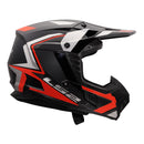 LS2 Helmets MX706 Coz Helmet Frontier II - Red / Black Titanium (2XL)