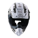 LS2 Helmets MX706 Coz Hyde - Black / White (3XL) 06