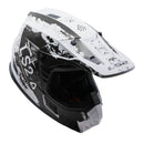 LS2 Helmets MX706 Coz Hyde - Black / White (XS) 06