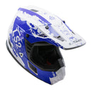 LS2 Helmets MX706 Coz Hyde - Blue / White (2XL) 06