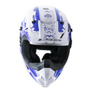 LS2 Helmets MX706 Coz Hyde - Blue / White (2XL) 06