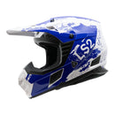 LS2 Helmets MX706 Coz Hyde - Blue / White (2XL) 06