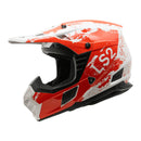 LS2 Helmets MX706 Coz Hyde - Red / White (L) 06