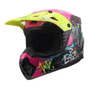 LS2 Helmets MX706J Coz Youth Helmet Gorilla - Gloss Purple (L)