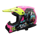 LS2 Helmets MX706J Coz Youth Helmet Gorilla - Gloss Purple (M)
