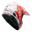 LS2 Helmets MX706J Coz Hyde - Red / White (YM) 06