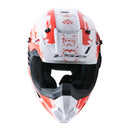 LS2 Helmets MX706J Coz Hyde - Red / White (YM) 06
