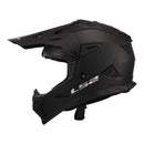 LS2 Helmets MX708 Fast II - Matte Black Size Large