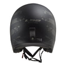 LS2 OF599 Spitfire II Flag Helmet - Matte Black 06 Size 2XL 64cm