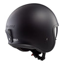 LS2 OF599 Spitfire II Helmet - Matte Black 06 Size Medium 58cm