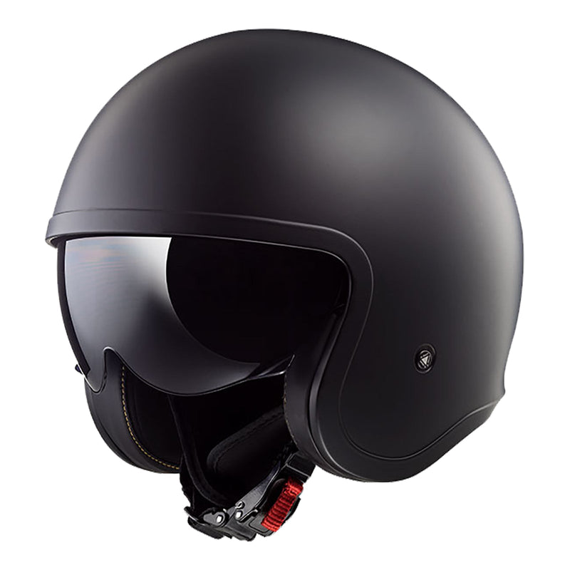 LS2 OF599 Spitfire II Helmet - Matte Black 06 Size Medium 58cm