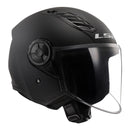 LS2 OF616 Airflow II Helmets - Matte Black 06 Size XL 62cm