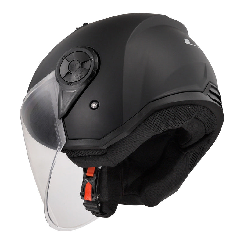 LS2 OF616 Airflow II Helmets - Matte Black 06 Size XL 62cm