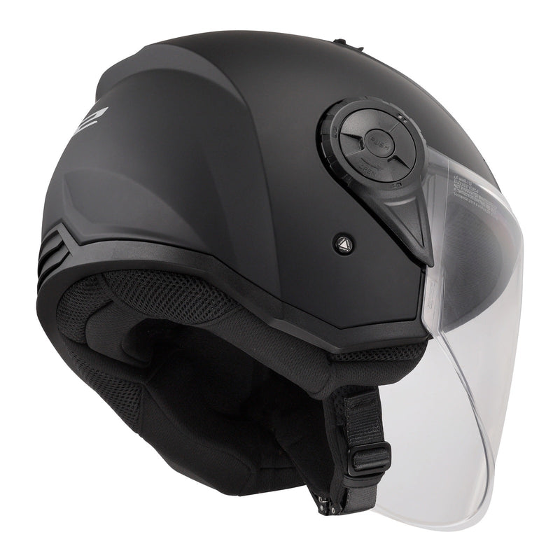 LS2 OF616 Airflow II Helmets - Matte Black 06 Size XL 62cm