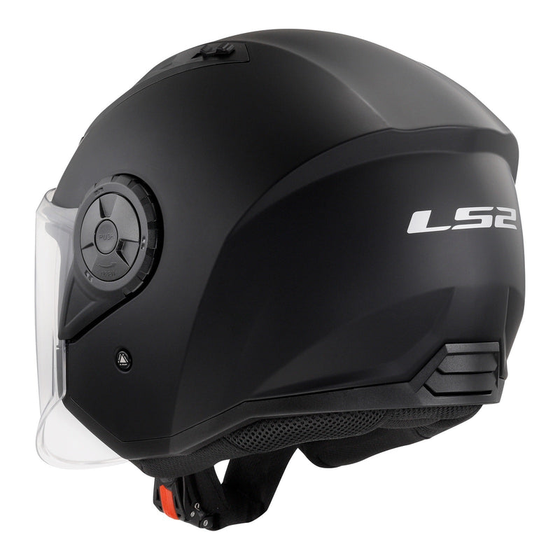 LS2 OF616 Airflow II Helmets - Matte Black 06 Size XL 62cm