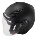 LS2 OF616 Airflow II Helmets - Matte Black 06 Size XS 54cm