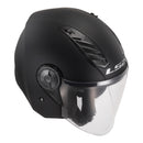 LS2 OF616 Airflow II Helmets - Matte Black 06 Size XS 54cm