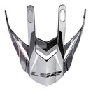 LS2 Helmets MX436 Pioneer Evo Peak Knight - Titanium / White