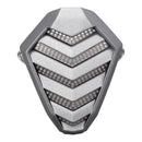 LS2 Ls2 MX437 Fast Evo Air Vent Chin - Matte Titanium