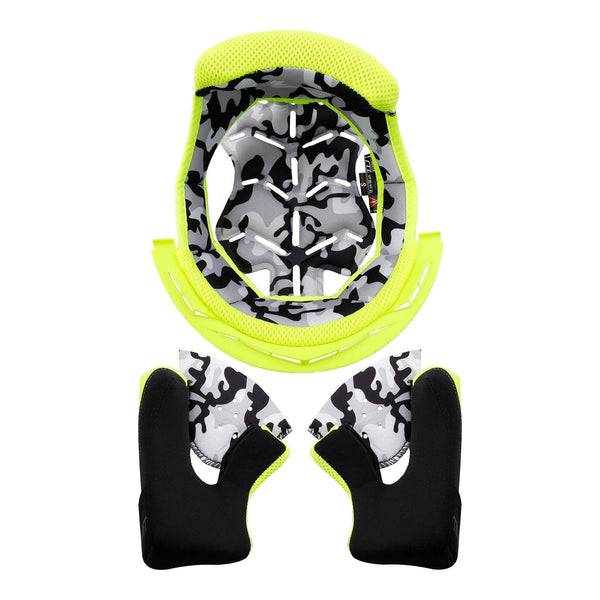 LS2 MX437 Fast Evo Liner - Hi-Vis Yellow Size Small