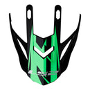 LS2 Helmets MX437 Fast Evo Peak Roar - Black / Green