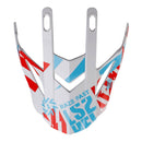 LS2 Helmets MX437 Fast Evo Peak - Funky Red / White
