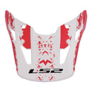 LS2 Helmets COZ Peak Hyde - Red / White