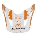 LS2 Helmets COZ Peak Hyde - Orange / White