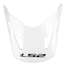 LS2 Helmets COZ Peak Solid - Pearl White