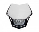 Rtech Full Led Headlight V Face White Black Universal MASKBNNR010
