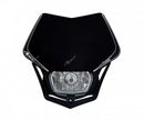Rtech Full Led Headlight V Face Black Universal MASKNR00010