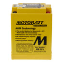 Motobatt Quadflex Battery MB12U