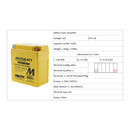 Motobatt Quadflex Battery MB3U