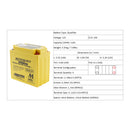 Motobatt Quadflex Battery MB9U