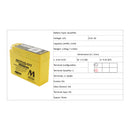 Motobatt Quadflex Battery MBT4BB