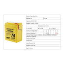 Motobatt Quadflex Battery MBT6N6