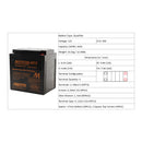 Motobatt Quadflex Battery MBTX30UHD Black