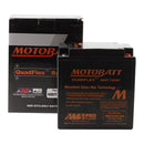 Motobatt Quadflex Battery MBTX30UHD Black