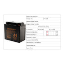 Motobatt Quadflex Battery MBYZ16HD Black