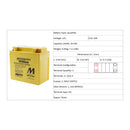 Motobatt Quadflex Battery MBYZ16-H