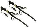 Psychic Mx Classic Tiedown Integrated Soft Hook 4,500LBS RATED ASSEMBLY STRENGTH BLACK MC12686BK