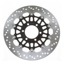 MTX BRAKE ROTOR FLOATING TYPE - 6 BOLT BLACK CARRIER