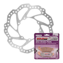 BRAKE ROTOR & PAD FRONT KIT - HON CRF250R 15-20 - WAVE